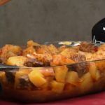 Mix di carne e patate al forno