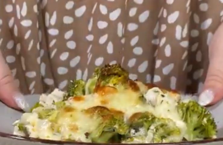 Pasticcio con pollo e broccoli