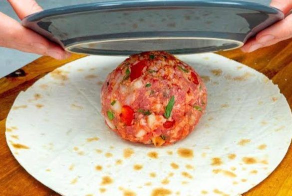 Pita e carne