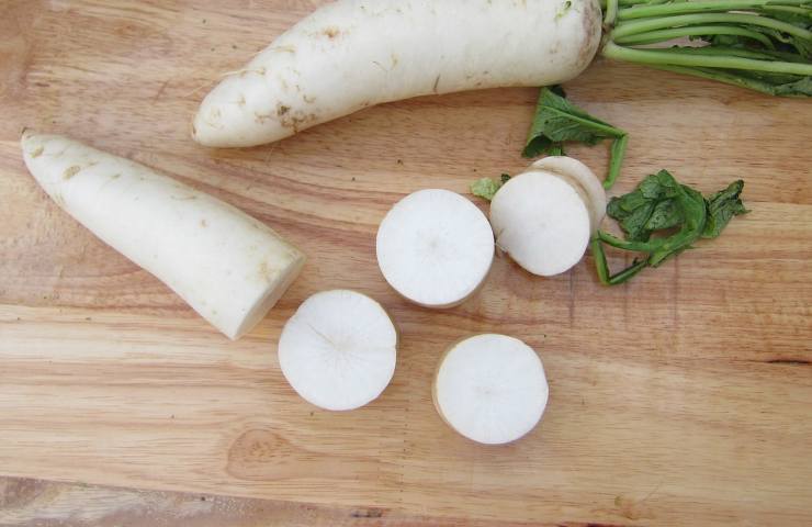 Daikon, ravanello bianco