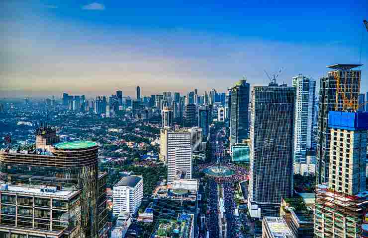 Skyline di Jakarta
