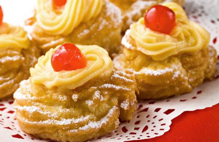 Zeppole al forno