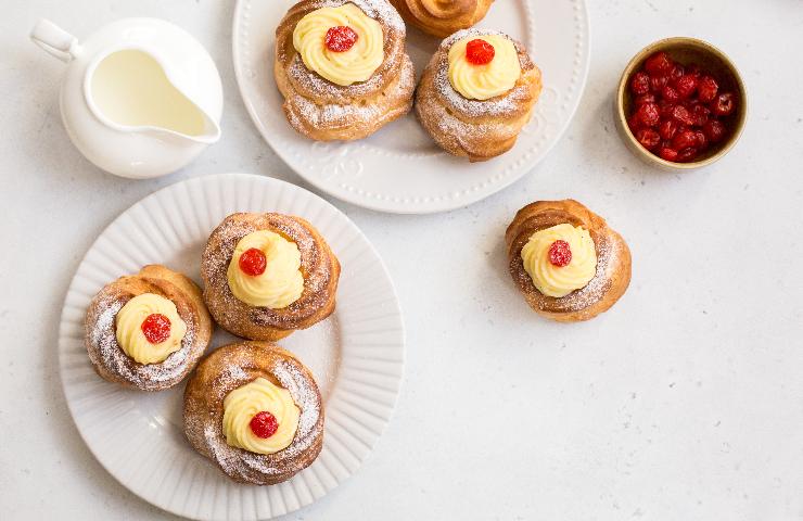 Zeppole di San Giuseppe fritte