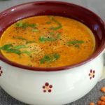 Zuppa di lenticchie e peperoni