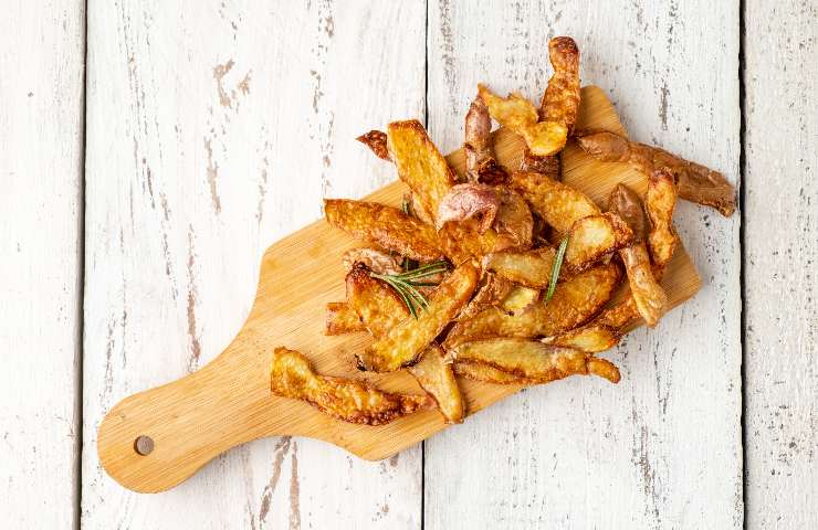 Bucce delle patate fritte