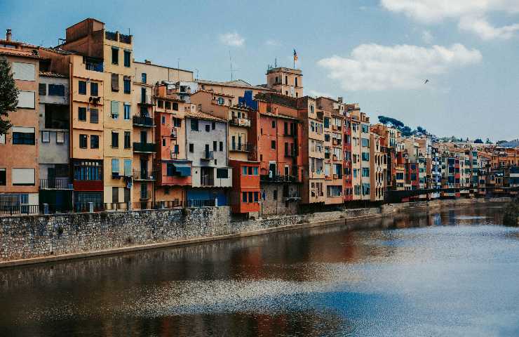 Case sul fiume Onyar - Girona