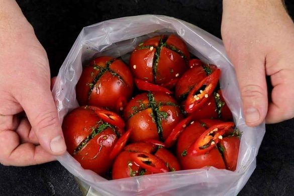 Cena golosa a base di pomodori