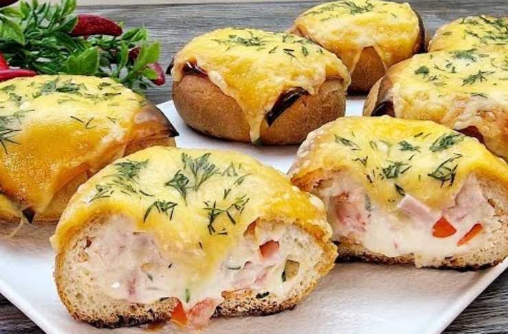 Deliziosi panini farciti