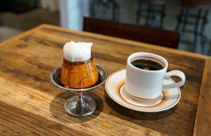 Flan al cappuccino ricetta