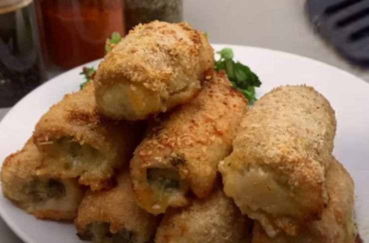 Involtini di pollo ripieni