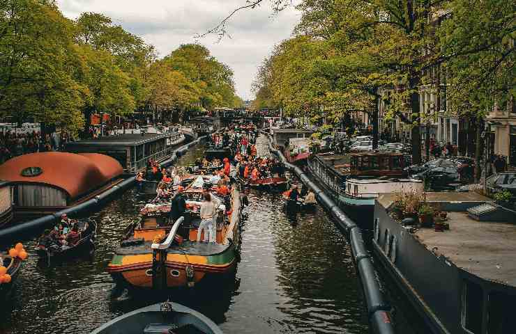 Koningsdag in Olanda