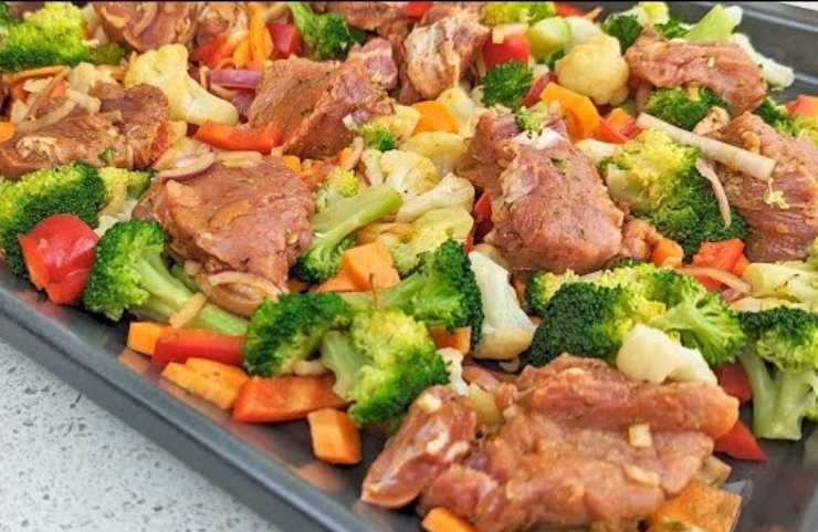 Mix di carne e verdure