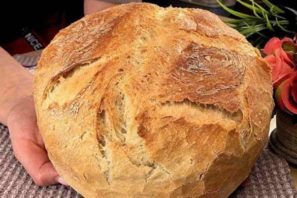Pane croccante fatto in casa