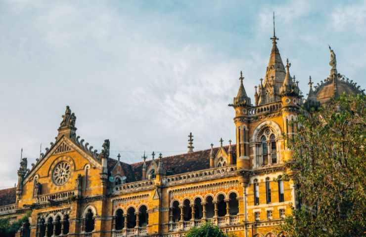 Parte alta della stazione di Mumbai