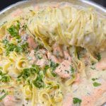 Pasta cremosa al salmone