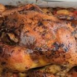 Pollo al forno con patate
