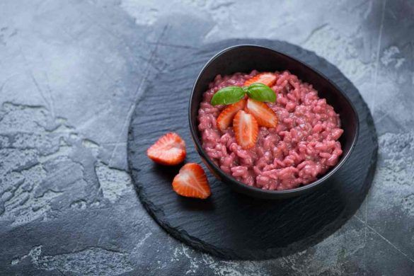 Risotto alle fragole