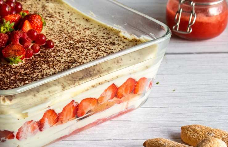 Tiramisù con le fragole