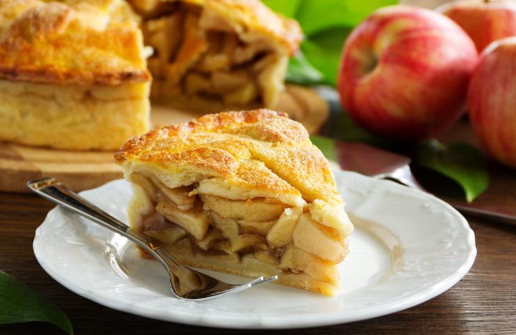 Torta di mele senza farina