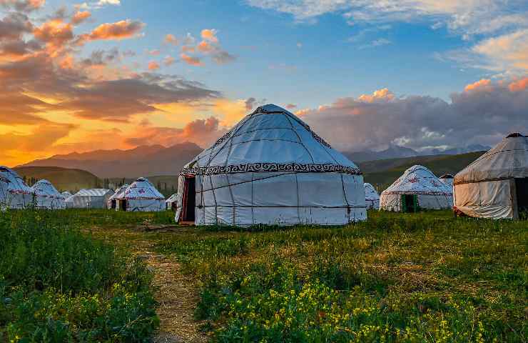 Yurta tipica casa della Mongolia