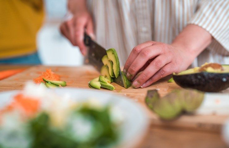 Avocado bruschetta