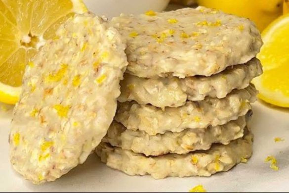 Biscotti al limone senza cottura