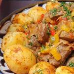 Fegatini di manzo con patate