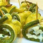 Girelle di zucchine al forno