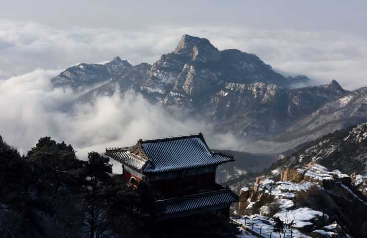 Il Monte Tai in Cina
