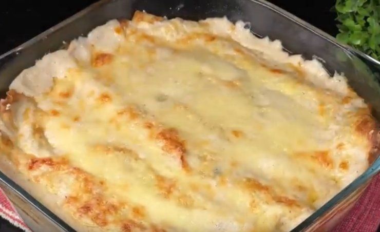 Pasticcio di spinaci e formaggio