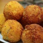 Polpette di patate con mozzarella