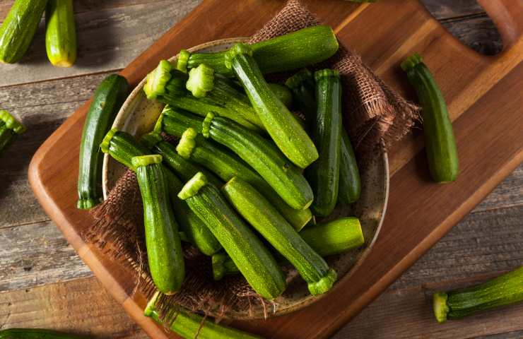 Zucchine congelate