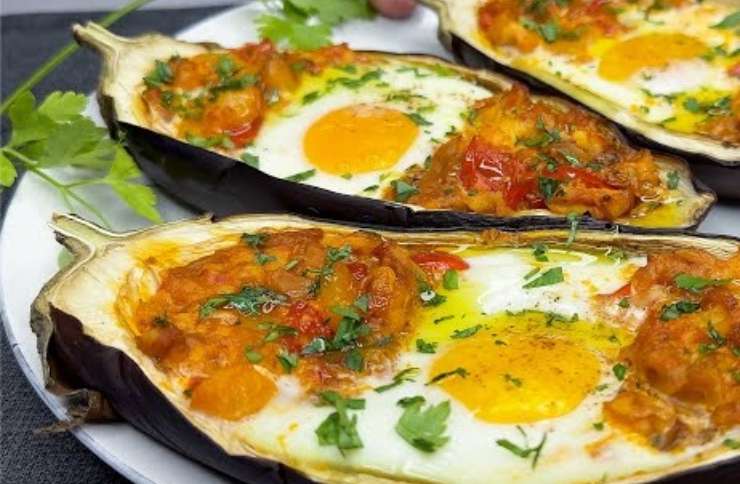 Appetitose melanzane al forno