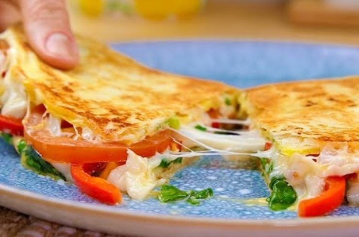 Deliziosa tortilla ripiena