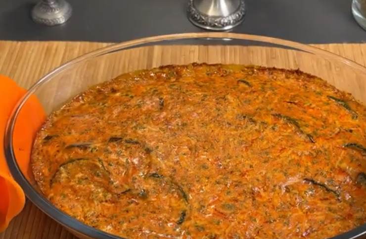 Delizioso pasticcio di zucchine