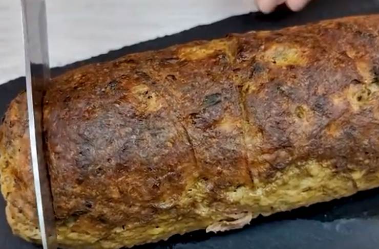 Gustoso polpettone al forno