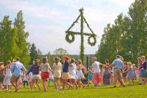 Midsommar in Svezia