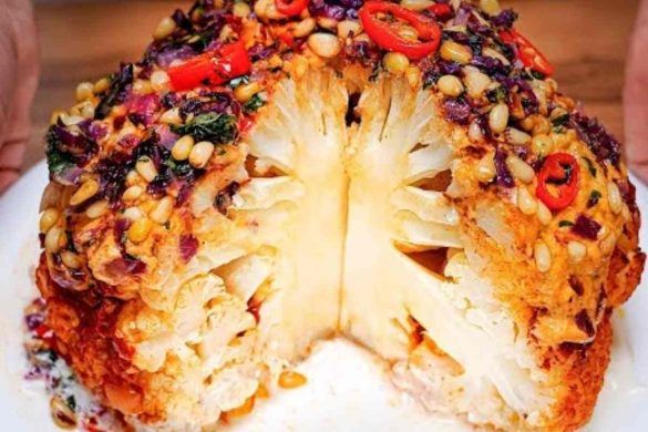 Appetitoso cavolfiore al forno