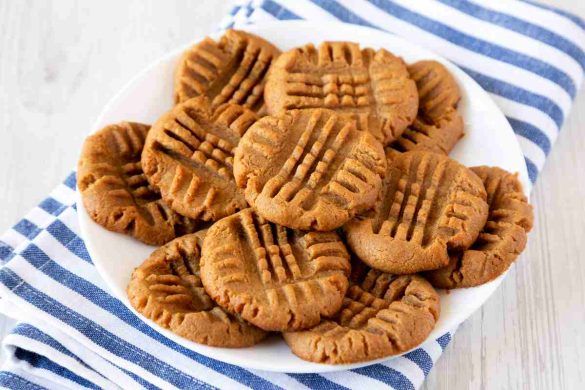 Biscotti al burro d'arachidi