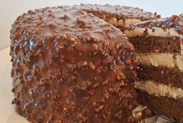 Cremosa torta al cioccolato
