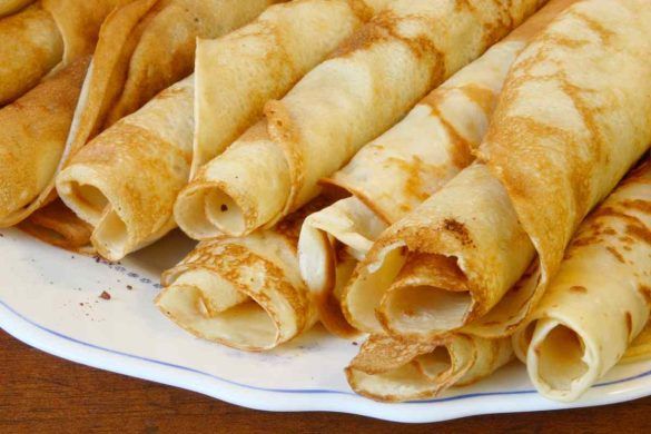 Crepes senza latte