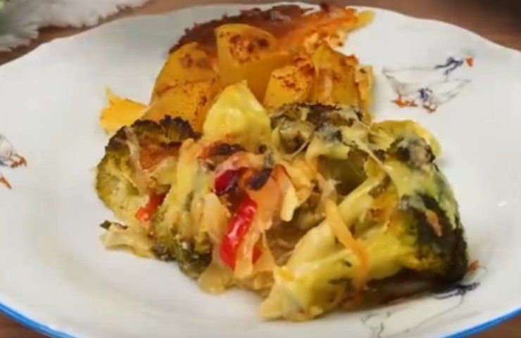 Delizioso secondo di verdure