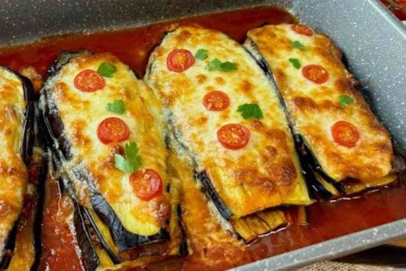 Melanzane ripiene al forno