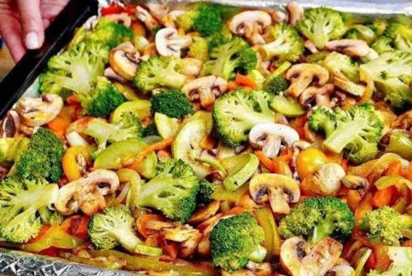 Mix di verdure al forno