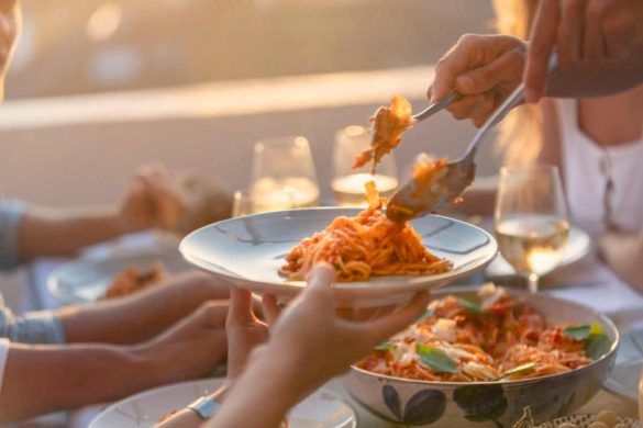 Servire la pasta come primo piatto