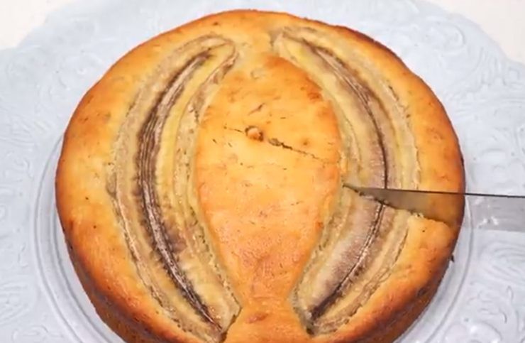 Squisita torta alla banana