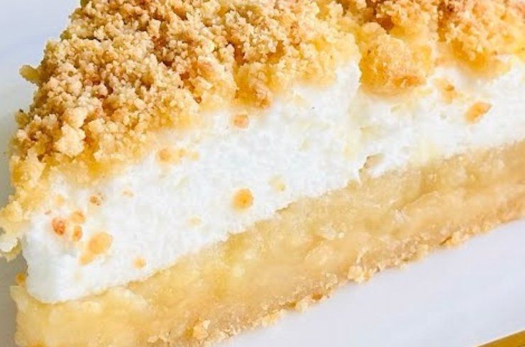 Torta farcita con ricotta e mele