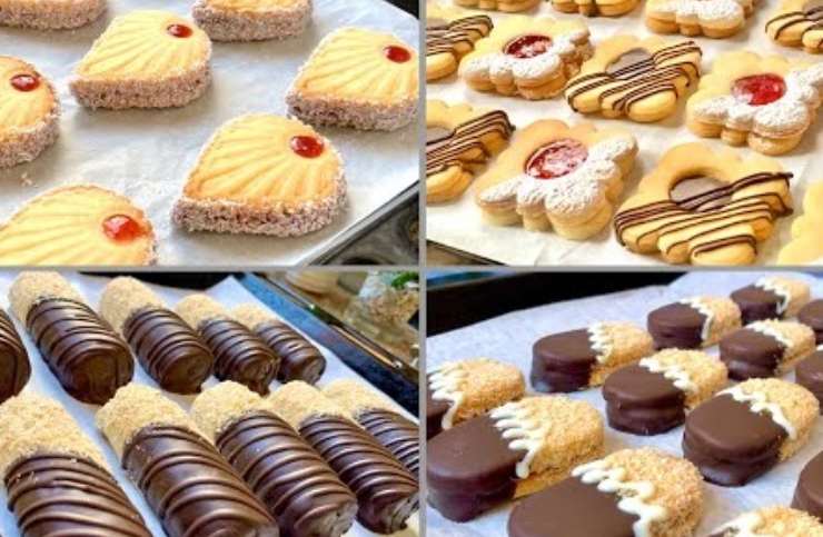 Deliziosi biscotti misti