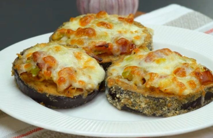 Dischetti di melanzane al forno