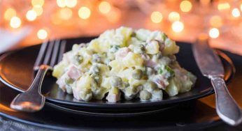 L’insalata russa senza maionese, il grande classico delle festività natalizie a cui non si può rinunciare: leggera e saporita